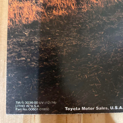 TOYOTA Chinook Catalog 1974-