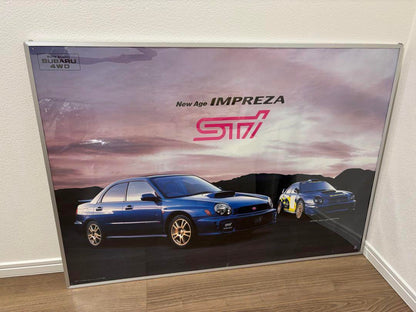 SUBARU IMPREZA WRX STI Poster