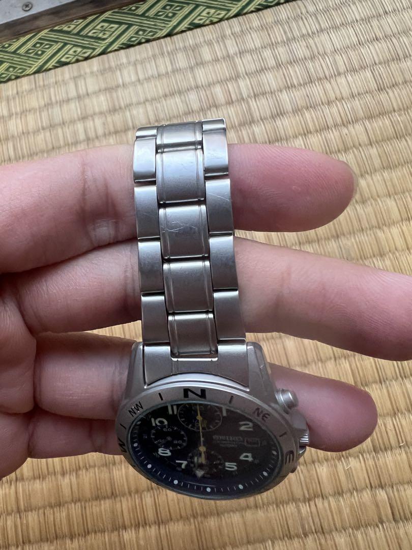 SEIKO Chronograph Watch 100M Water Resistant