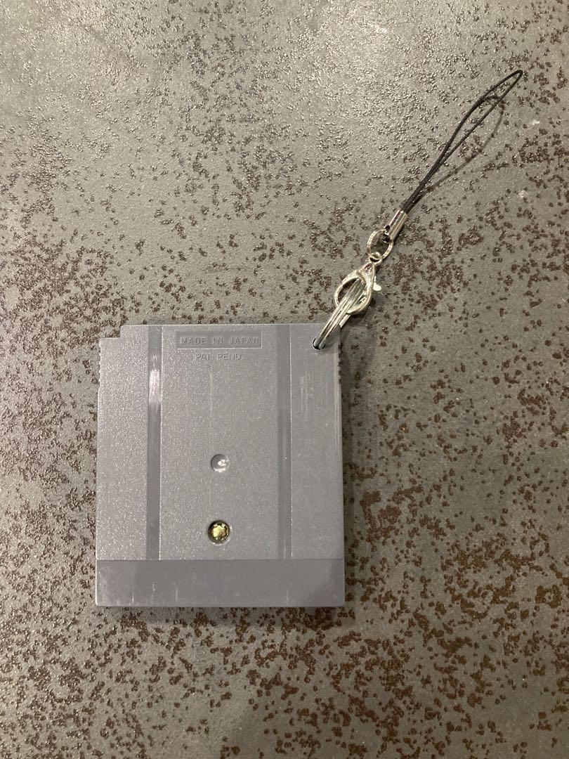 Pokémon Gold Game Boy Cartridge Keychain