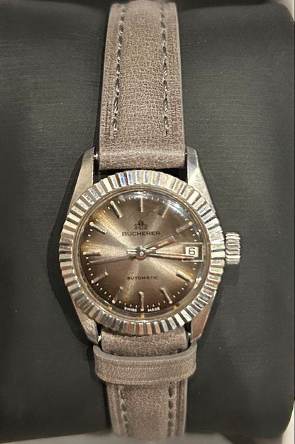 BUCHERER Automatic Winding Watch BUCHERER Belt New Swiss Made