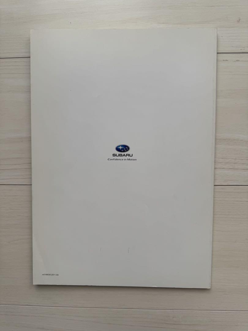 [Catalog] SUBARU OUTBACK Catalog (2011.6)