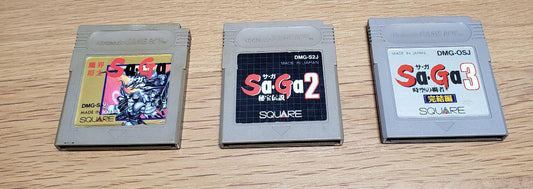 SaGa 1・2・3 Game Boy Software Set