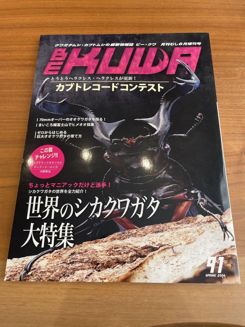 BE-KUWA 4-Book Set, Stag Beetle, Kuwagata, Insects