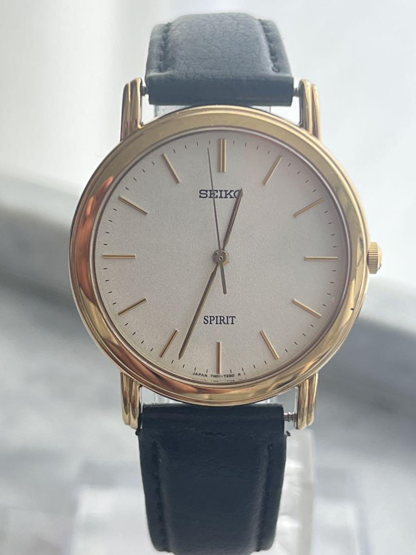 Battery Replaced: High-Quality SEIKO SPIRIT Seiko Spirit