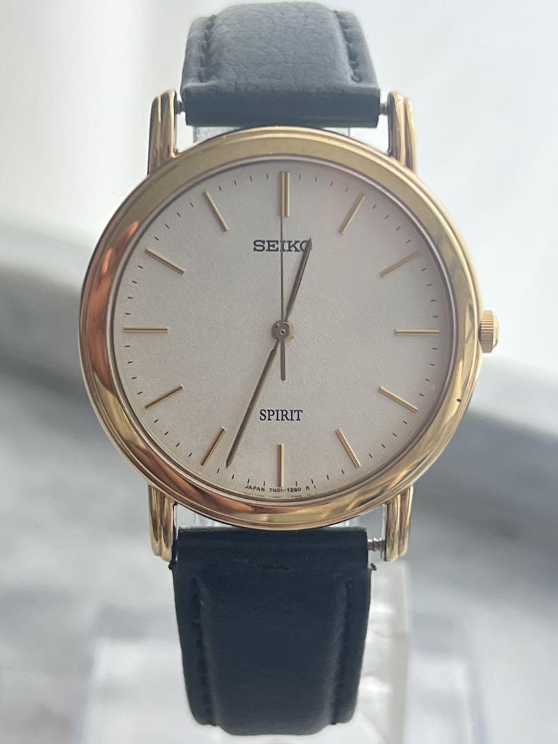 Battery Replaced: High-Quality SEIKO SPIRIT Seiko Spirit