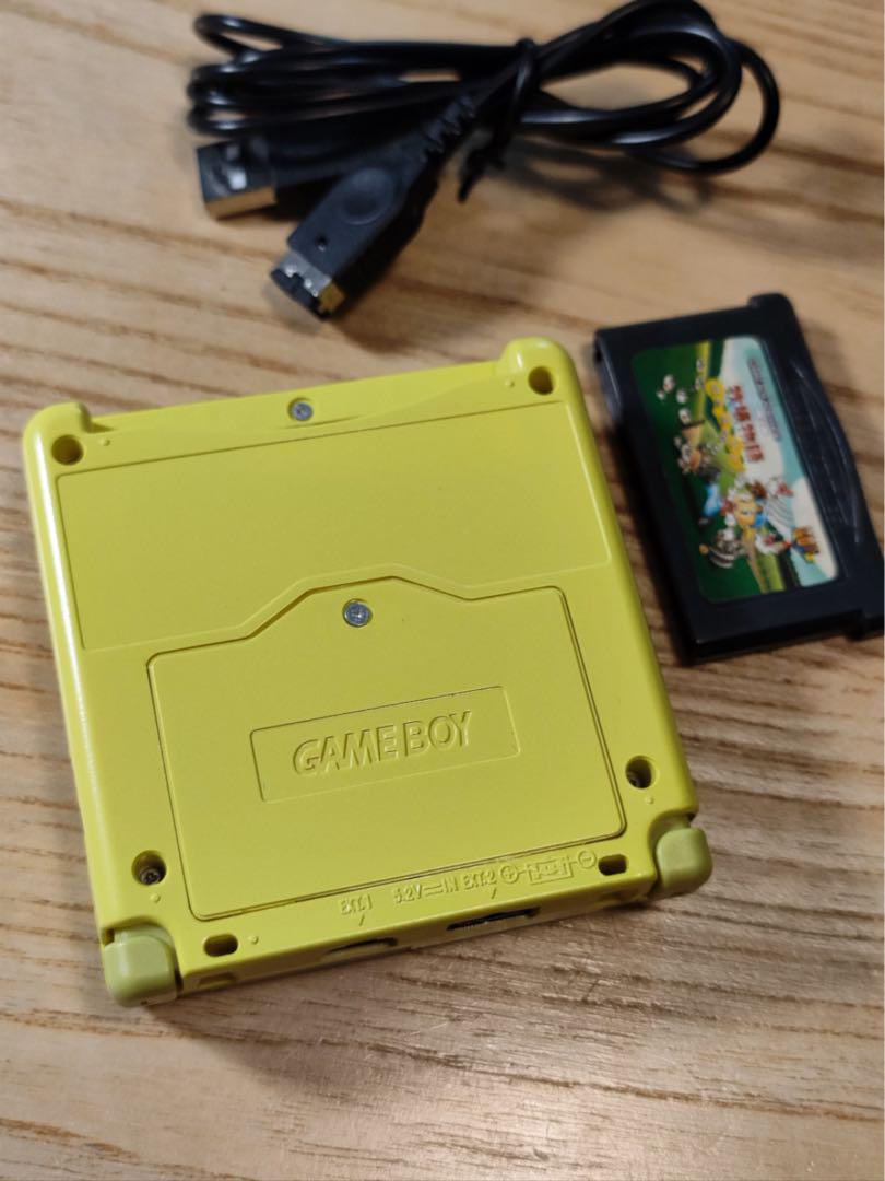 Game Boy Advance SP (Original Highlight brighter version) SpongeBob