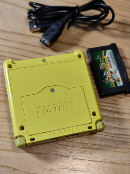 Game Boy Advance SP (Original Highlight brighter version) SpongeBob