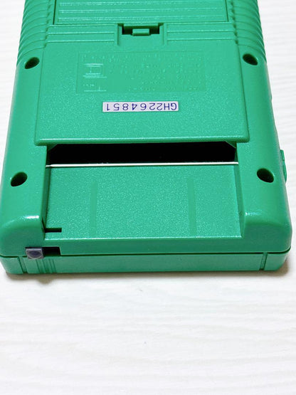 Original Nintendo Game Boy Green Console [Charger, Manual Included]