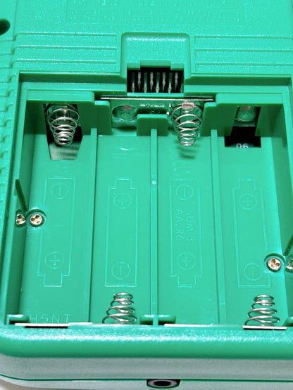 Original Nintendo Game Boy Green Console [Charger, Manual Included]