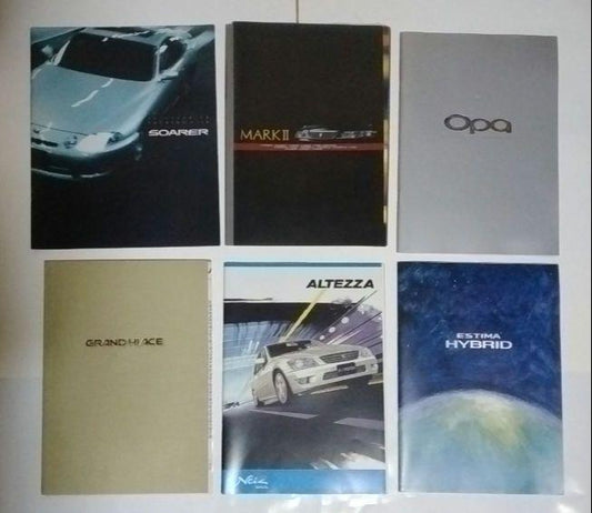Toyota Catalog Set 6 Volumes