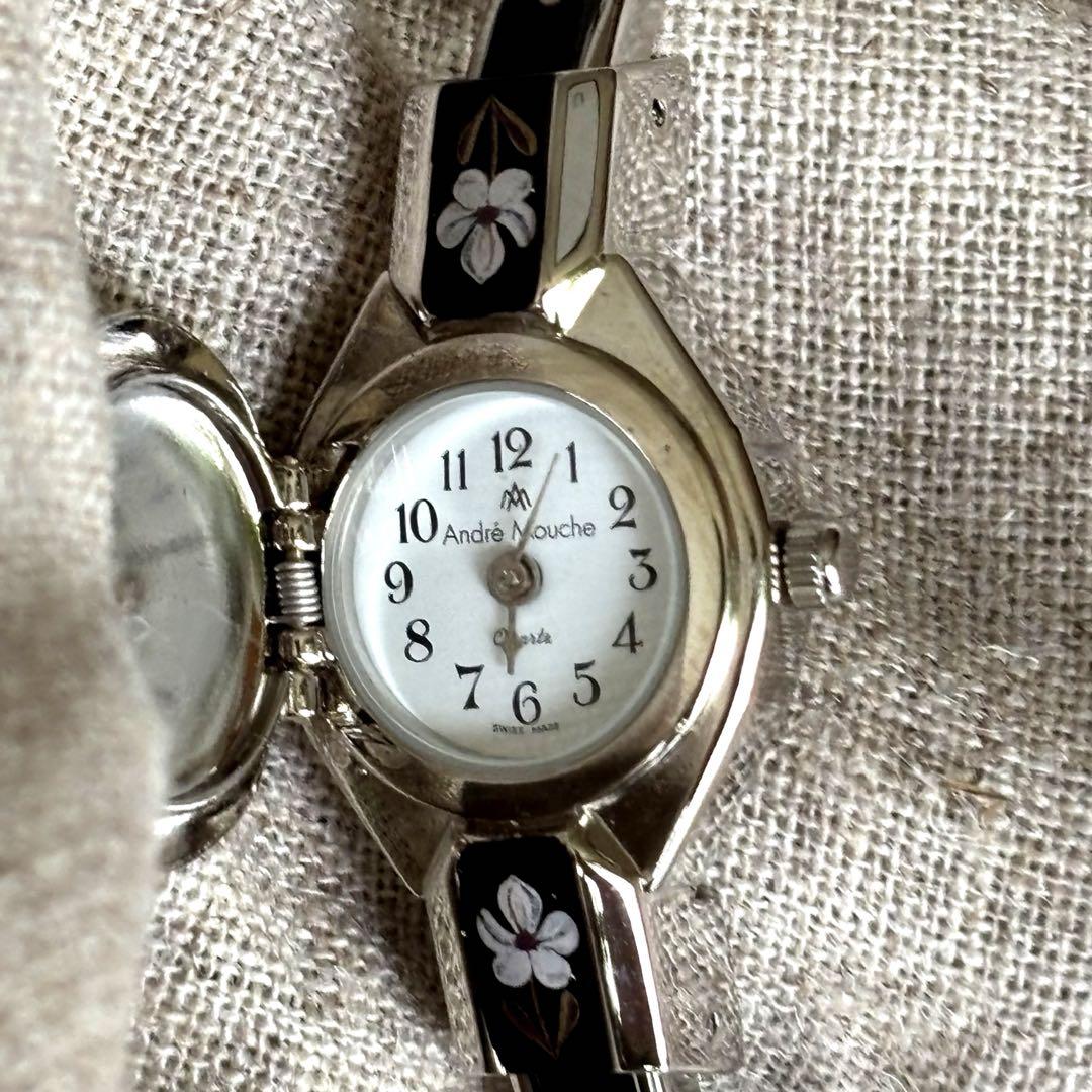 Beautiful Condition ANDRE MOUCHE Andre Mouche Wound Watch
