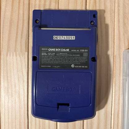 Nintendo Game Boy Color CGB-001 Purple