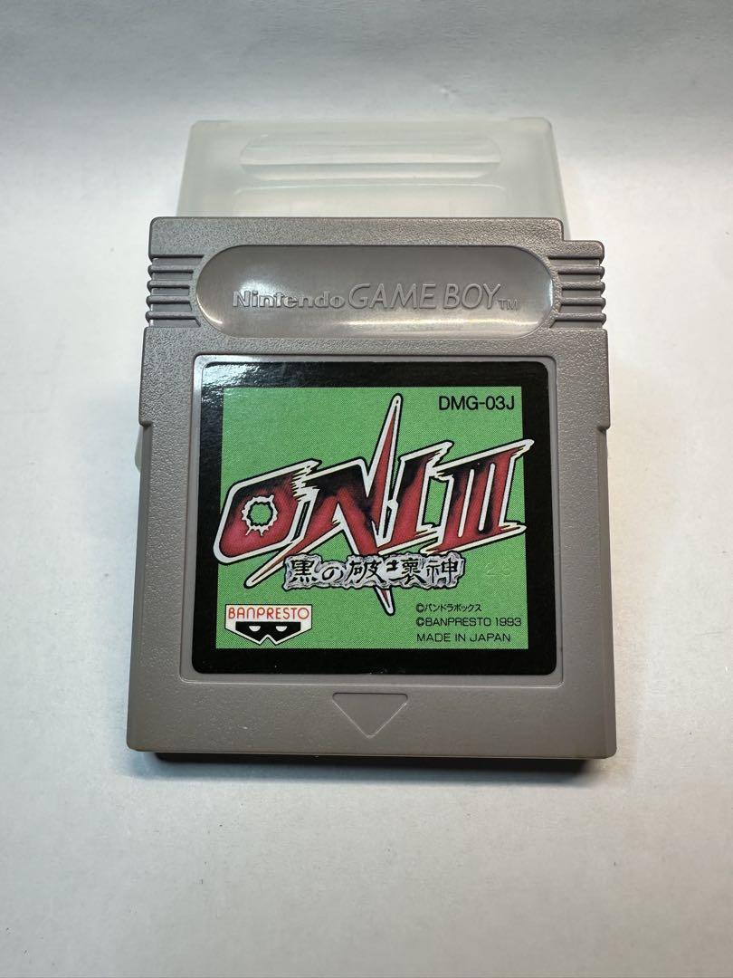 Rare Collectible Game Boy ONI III Black God Case Included