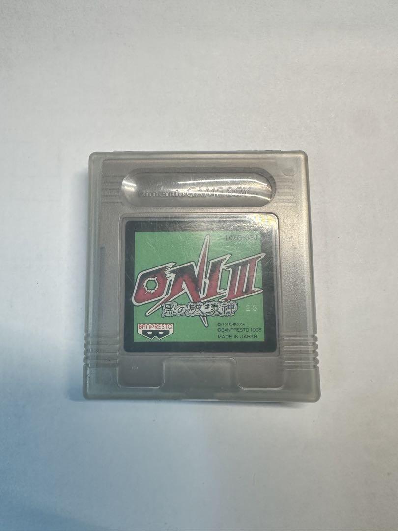 Rare Collectible Game Boy ONI III Black God Case Included