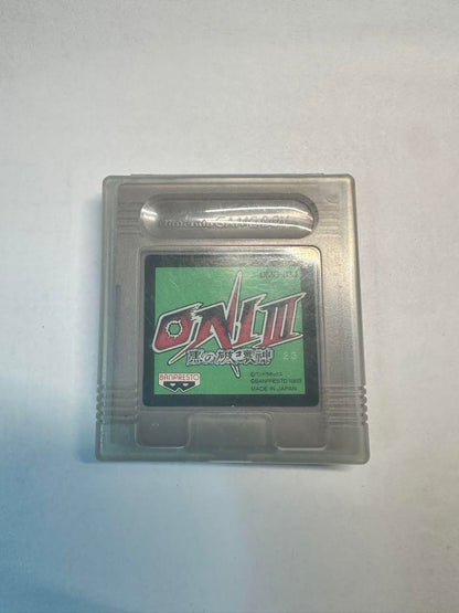 Rare Collectible Game Boy ONI III Black God Case Included