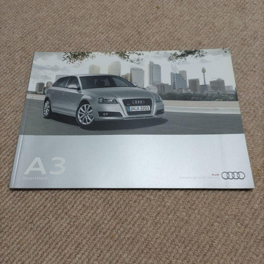 Audi A3 Sportback Catalog