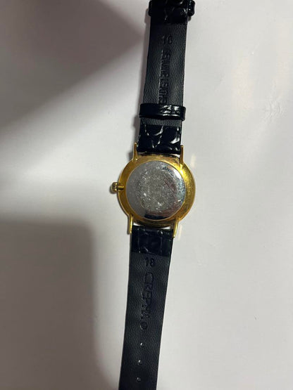 Oris Watch, Complete Product, Hand-Wound Watch Black Dial Gold