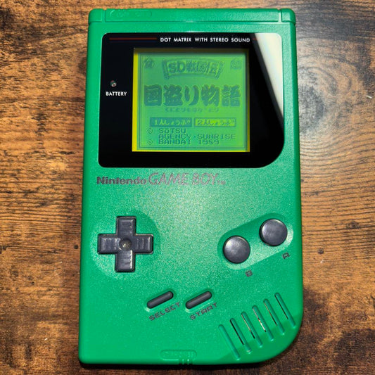 Good Condition Green Game Boy Console Game Boy Nintendo