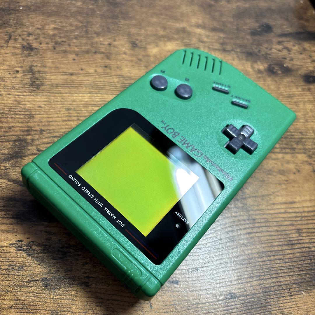 Good Condition Green Game Boy Console Game Boy Nintendo