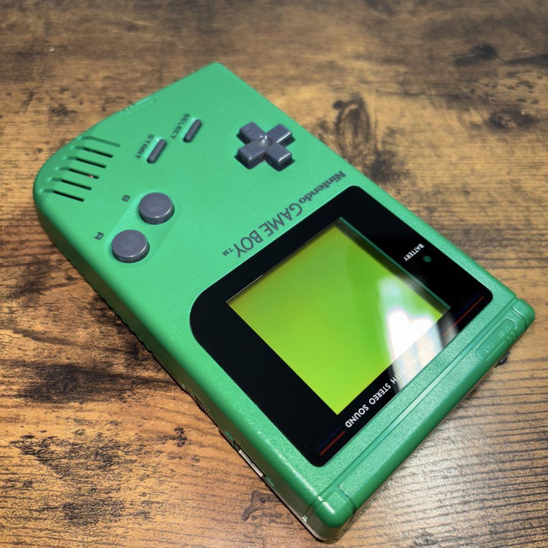 Good Condition Green Game Boy Console Game Boy Nintendo