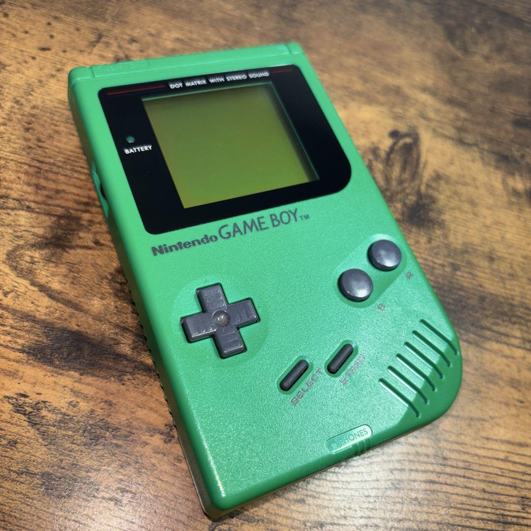 Good Condition Green Game Boy Console Game Boy Nintendo