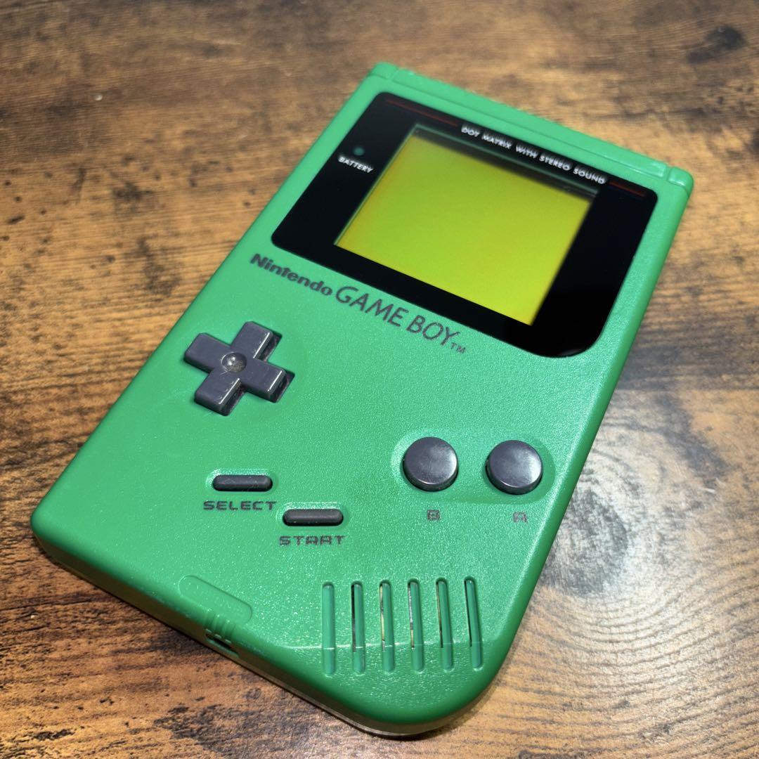 Good Condition Green Game Boy Console Game Boy Nintendo