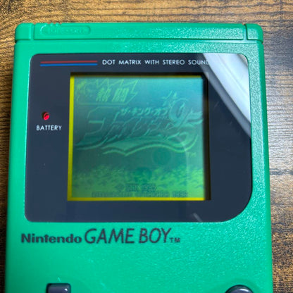 Good Condition Green Game Boy Console Game Boy Nintendo