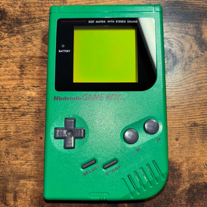 Good Condition Green Game Boy Console Game Boy Nintendo