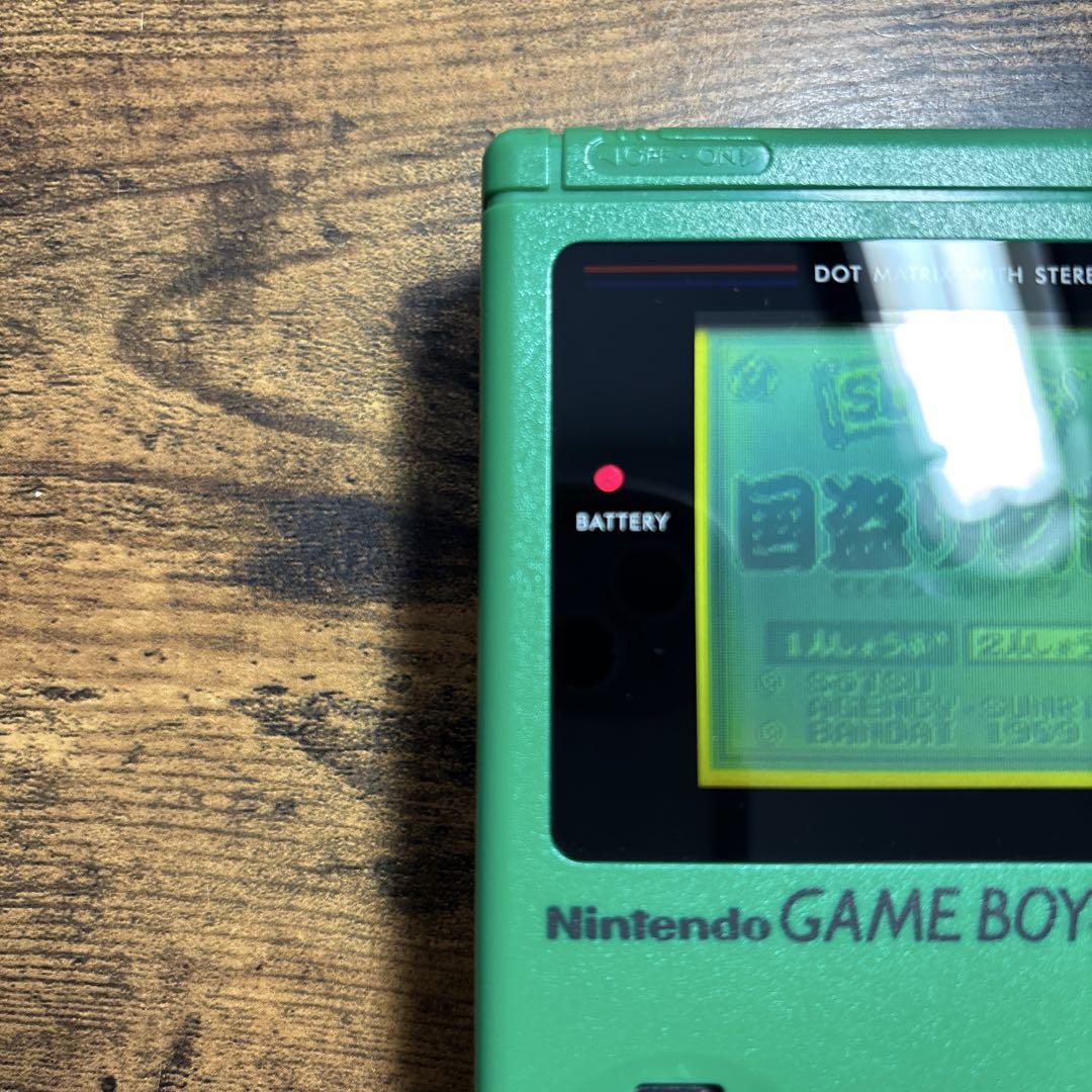 Good Condition Green Game Boy Console Game Boy Nintendo