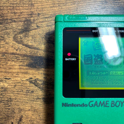 Good Condition Green Game Boy Console Game Boy Nintendo