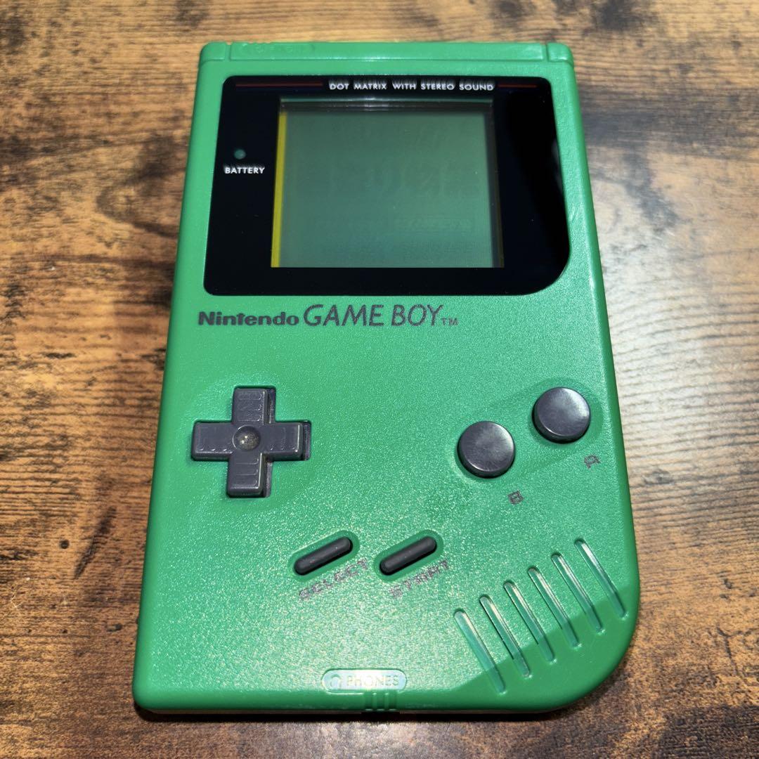 Good Condition Green Game Boy Console Game Boy Nintendo