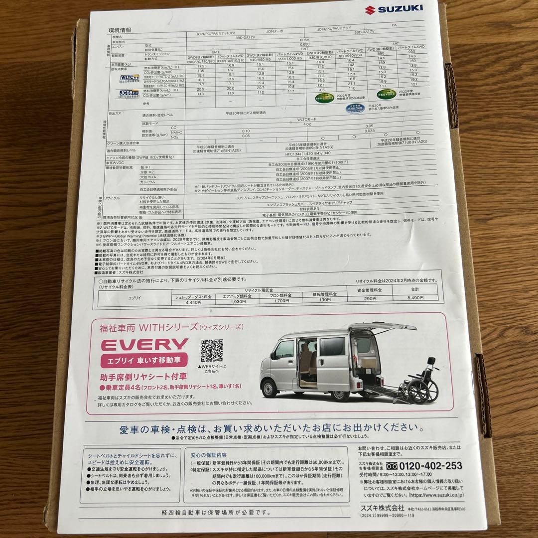 Suzuki Every Catalog