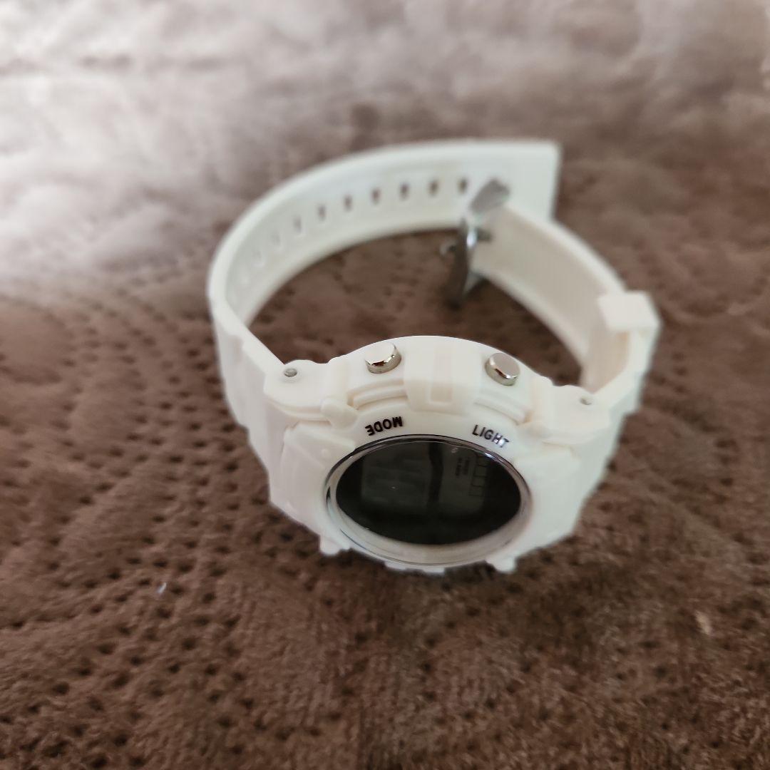 Blue Planet D-MINI Digital Watch (White)