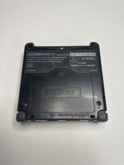 Nintendo Game Boy Advance SP Black Main Unit + Game Cartridge
