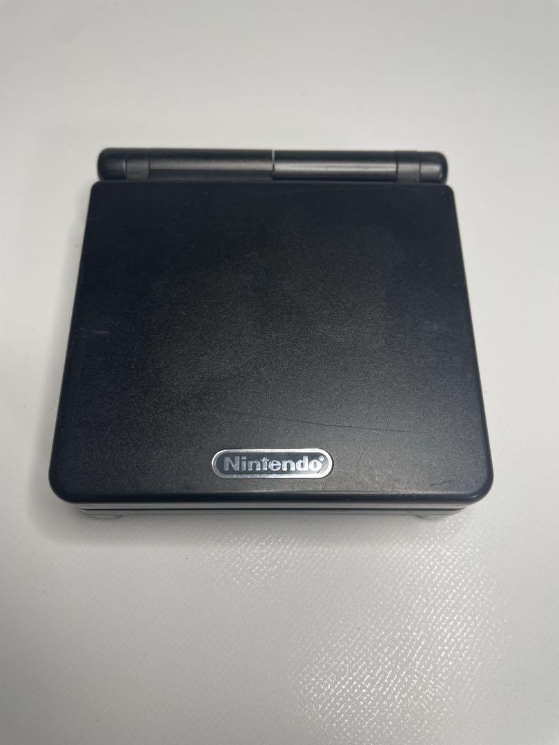 Nintendo Game Boy Advance SP Black Main Unit + Game Cartridge