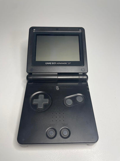 Nintendo Game Boy Advance SP Black Main Unit + Game Cartridge