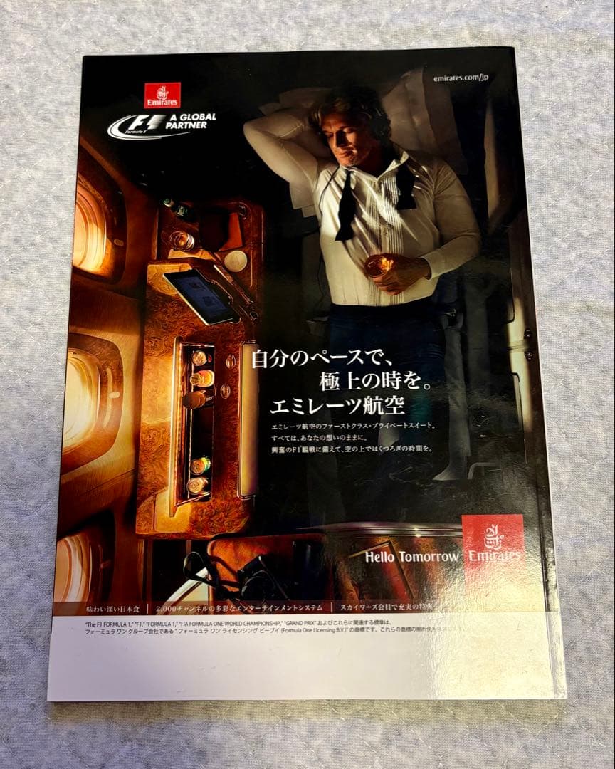 Official Program 2015 F1 Japanese Grand Prix Suzuka