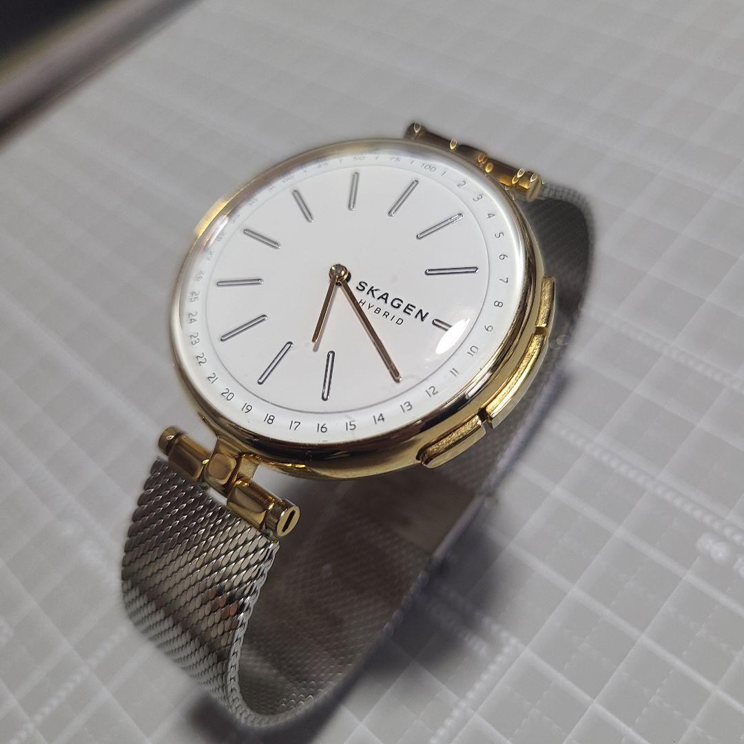 SKAGEN Hybrid Analog Watch White/Gold SKT1413