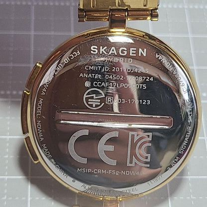 SKAGEN Hybrid Analog Watch White/Gold SKT1413