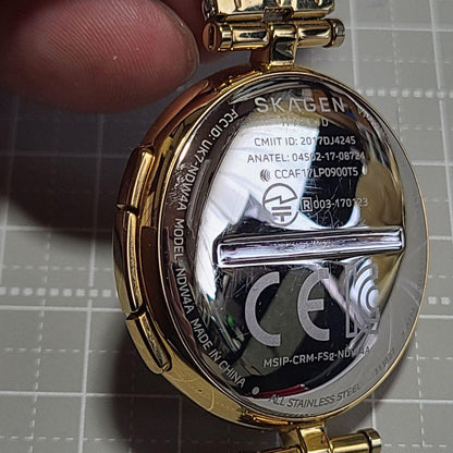 SKAGEN Hybrid Analog Watch White/Gold SKT1413