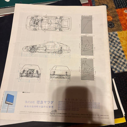 Mazda Catalogue - Mazda Savanna RX-7 (FC 1986) and other Afini Cabriolet