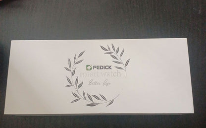 Unused FEDICK Smartwatch with Gold Mesh Band