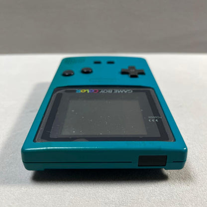 [Verified Functionality] Game Boy Color Main Unit Blue + Pokémon Silver Software Set