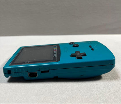 [Verified Functionality] Game Boy Color Main Unit Blue + Pokémon Silver Software Set