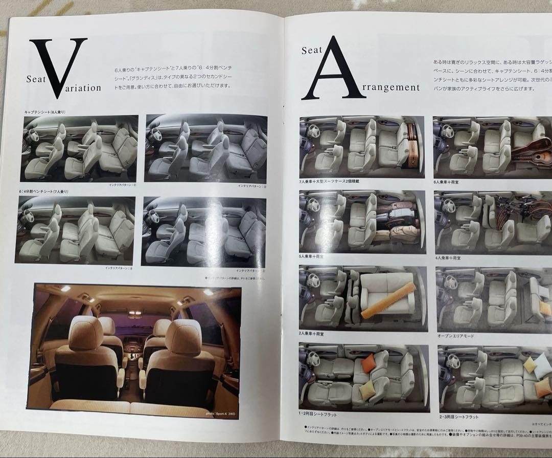 Mitsubishi Grandis Catalog March 2004