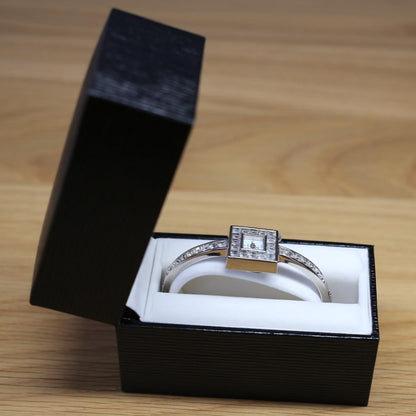 liebe (Riebe) Crystal Bangle Watch