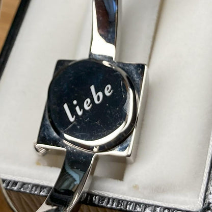 liebe (Riebe) Crystal Bangle Watch