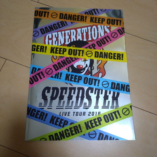 GENERATIONS SPEEDSTER Tour Pamphlet
