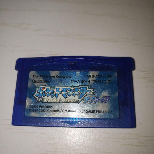Pokémon Sapphire Game Boy Advance